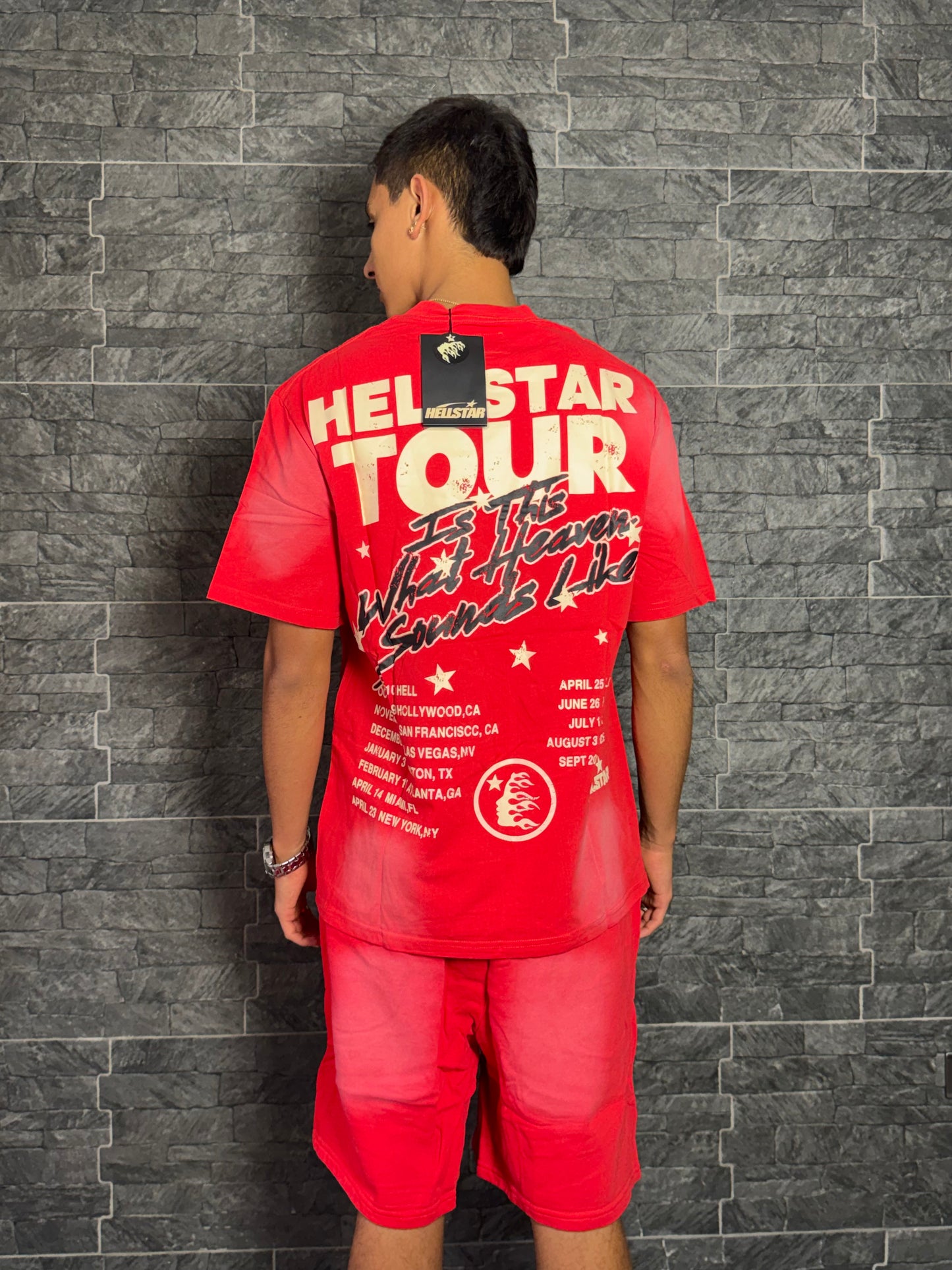 SHORT OUTFIT HELLSTAR # 3 RED