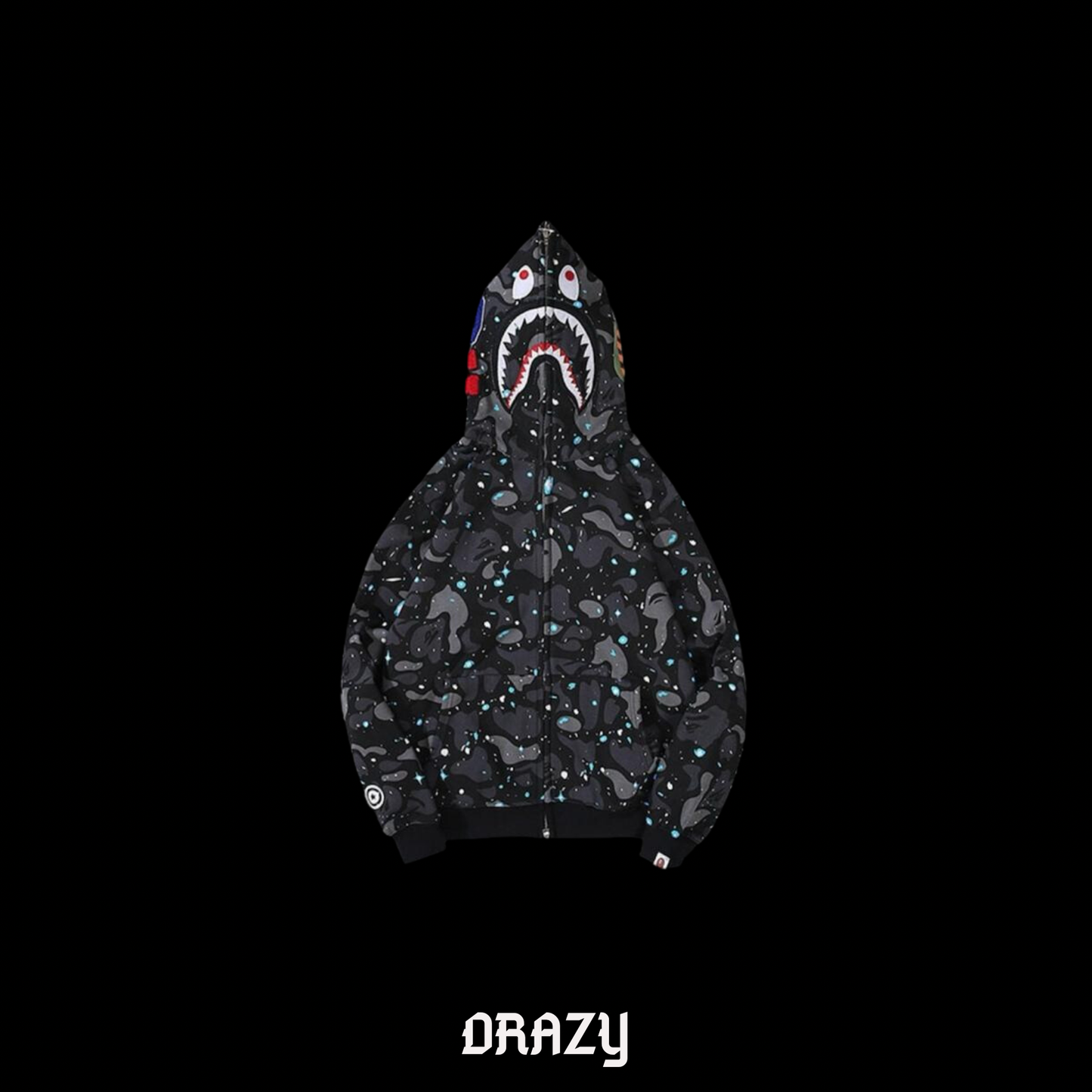 BAPE SHARK # 90 BLACK