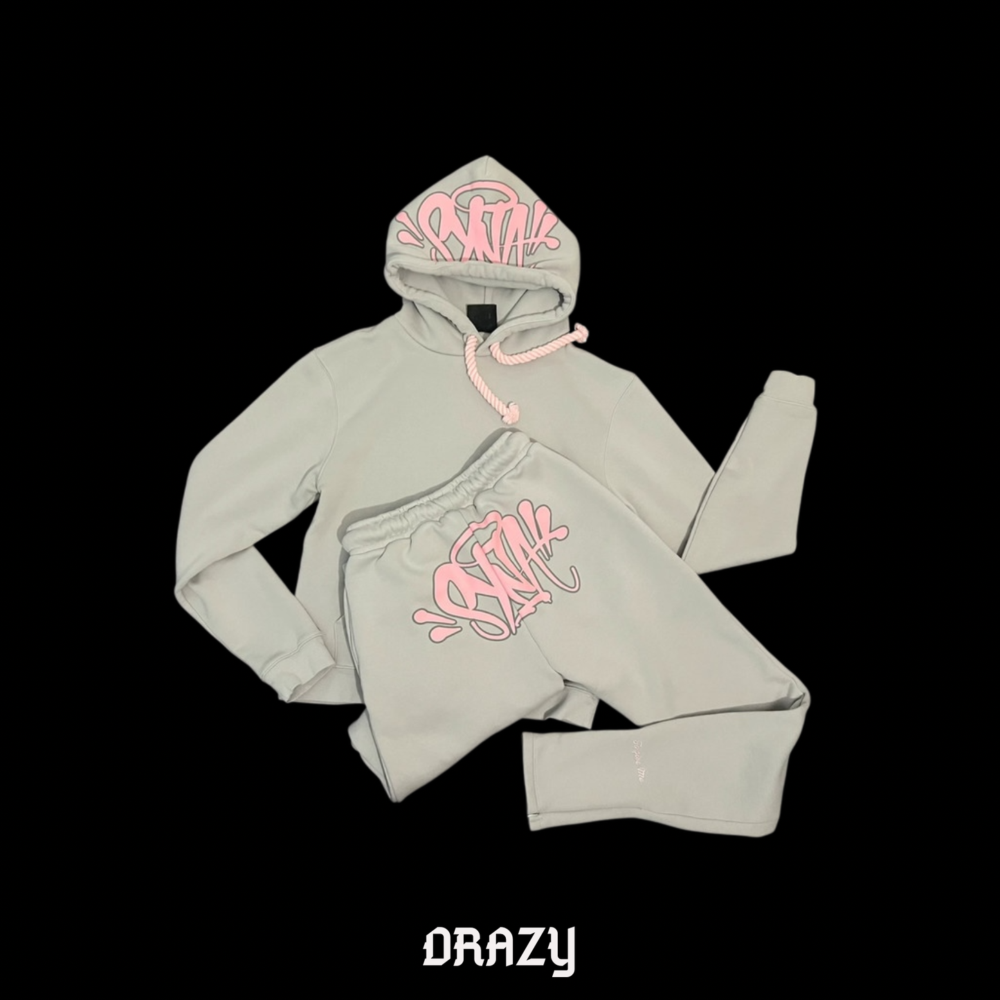 LONG OUTFIT SYNA WORLD # 1 GREY AND PINK