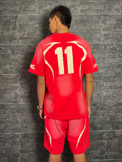 SHORT OUTFIT HELLSTAR # 5 RED