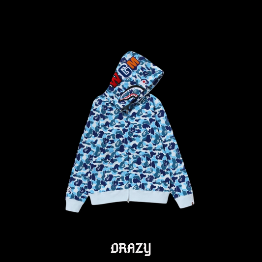 BAPE SHARK # 37 BLUE