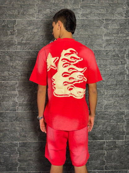 SHORT OUTFIT HELLSTAR # 4 RED