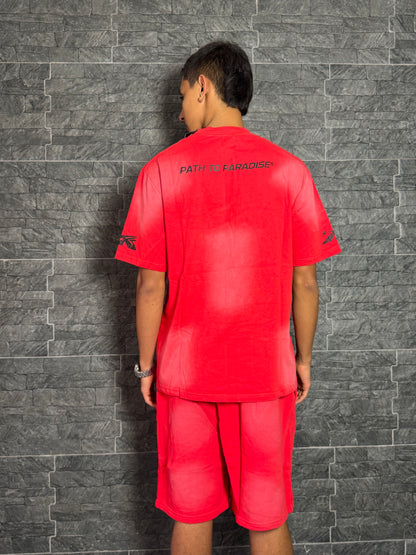 SHORT OUTFIT HELLSTAR # 6 RED