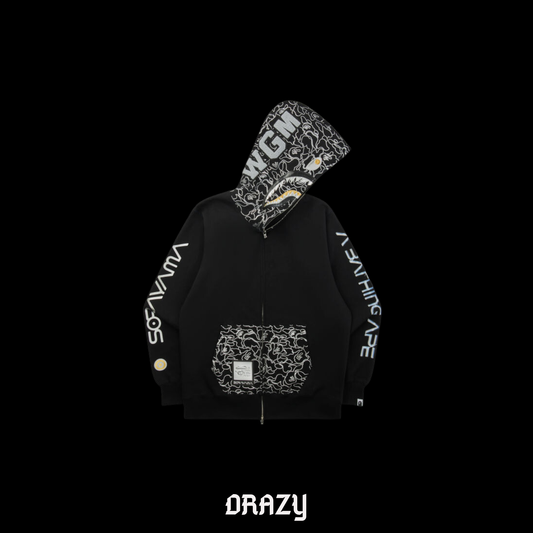 BAPE SHARK # 94 BLACK