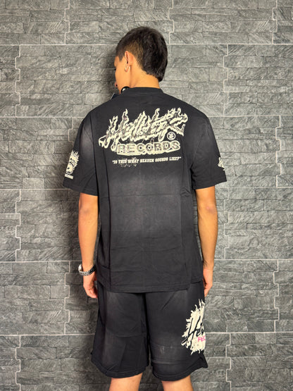 SHORT OUTFIT HELLSTAR # 1 BLACK