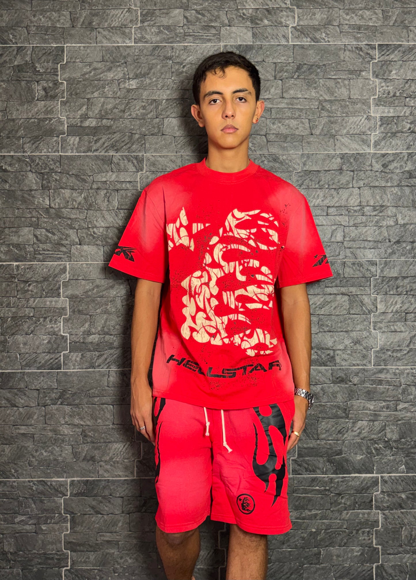 SHORT OUTFIT HELLSTAR # 6 RED
