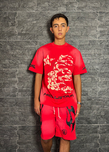 SHORT OUTFIT HELLSTAR # 6 RED