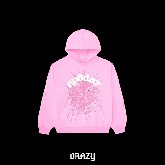 HOODIE SPIDER OG # 1 PINK