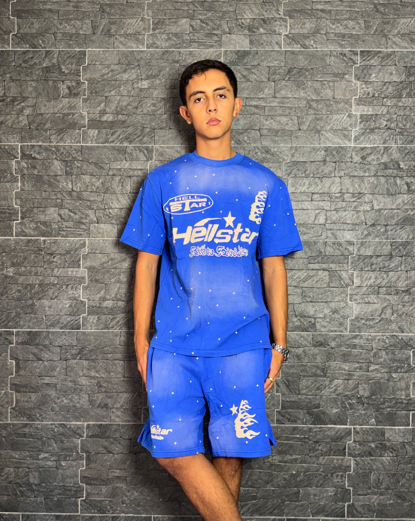 SHORT OUTFIT HELLSTAR # 2 BLUE